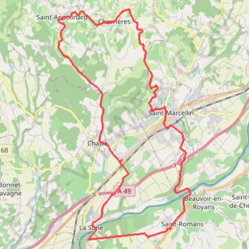 Itinéraire GUERIPEL 2023 E02, distance, dénivelé, altitude, carte, profil, trace GPS