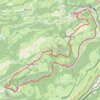 Itinéraire Rando à Saint Ursanne (Suisse), distance, dénivelé, altitude, carte, profil, trace GPS