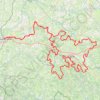 Itinéraire gpx-gt-vtt-1-2-vdef, distance, dénivelé, altitude, carte, profil, trace GPS