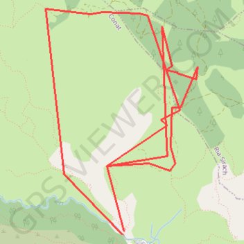 Itinéraire lespierresgraveesdeconatwp, distance, dénivelé, altitude, carte, profil, trace GPS