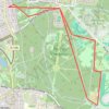 Itinéraire VINCENNES, distance, dénivelé, altitude, carte, profil, trace GPS