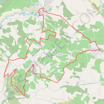 Itinéraire Belvèze-du-Razès, distance, dénivelé, altitude, carte, profil, trace GPS