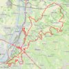 Itinéraire 70km, distance, dénivelé, altitude, carte, profil, trace GPS