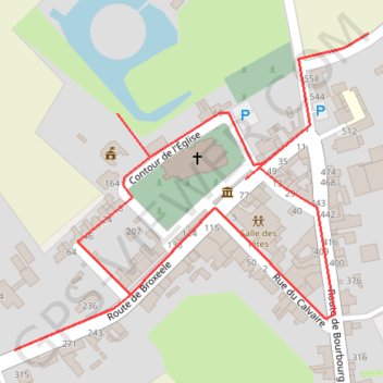 Itinéraire Rubrouck - Village Patrimoine, distance, dénivelé, altitude, carte, profil, trace GPS