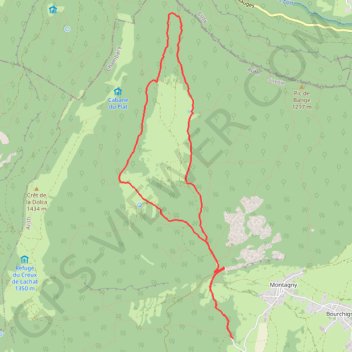 Itinéraire Alpages et Lac du Mariet, distance, dénivelé, altitude, carte, profil, trace GPS