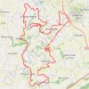 Itinéraire VTT 50 kms (2) 2024, distance, dénivelé, altitude, carte, profil, trace GPS