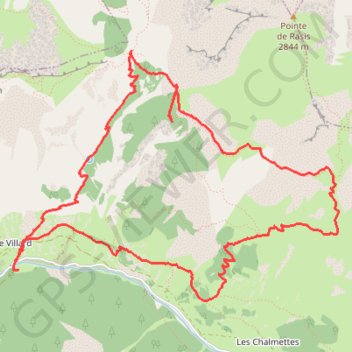 Itinéraire Boucle sous les estronques, distance, dénivelé, altitude, carte, profil, trace GPS