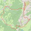 Itinéraire Le Mont Granier en boucle par le Pas des Barres et celui de Tencovaz, distance, dénivelé, altitude, carte, profil, trace GPS