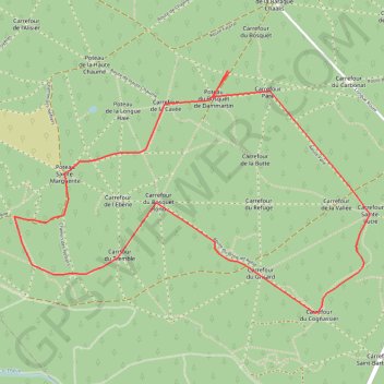Itinéraire La vallée Saint-Barthélémy, distance, dénivelé, altitude, carte, profil, trace GPS