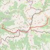 Itinéraire Les Isards - J4, distance, dénivelé, altitude, carte, profil, trace GPS