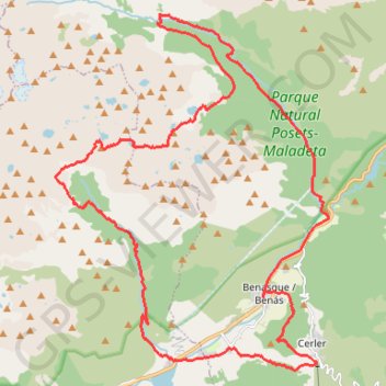 Itinéraire MARATON_TUCAS, distance, dénivelé, altitude, carte, profil, trace GPS