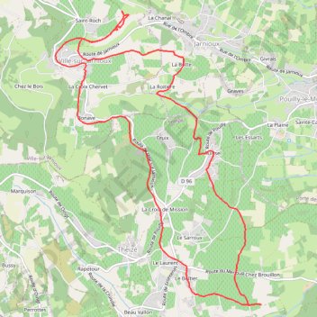 Itinéraire VsJ CSH VsJ 14Km, distance, dénivelé, altitude, carte, profil, trace GPS