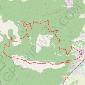 Itinéraire La Chapelle d'Augès, distance, dénivelé, altitude, carte, profil, trace GPS