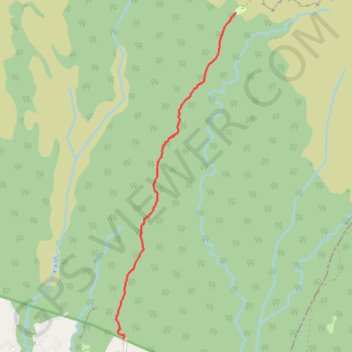 Itinéraire Machame - J1, distance, dénivelé, altitude, carte, profil, trace GPS