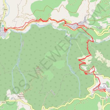 Itinéraire D'isolabona à Perinaldo par Apricale, distance, dénivelé, altitude, carte, profil, trace GPS