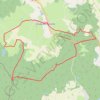 Itinéraire Chemins du Cœur des Vosges - Moscou et Jérusalem, distance, dénivelé, altitude, carte, profil, trace GPS