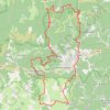 Itinéraire Le tour du Viganais - GRP 1, distance, dénivelé, altitude, carte, profil, trace GPS