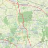Itinéraire La voie verte de la plaine de la Scarpe - Orchies à Fenain, distance, dénivelé, altitude, carte, profil, trace GPS