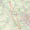 Itinéraire Dourdan à Lyons-la-Forêt, distance, dénivelé, altitude, carte, profil, trace GPS