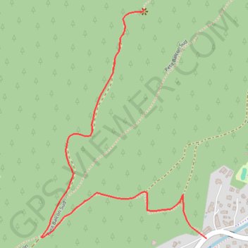 Itinéraire Chalet de la Floria (Les Praz-de-Chamonix), distance, dénivelé, altitude, carte, profil, trace GPS