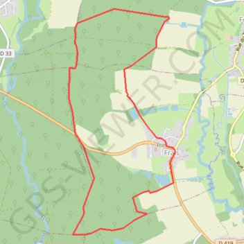 Itinéraire Pré de la Caille - Frais, distance, dénivelé, altitude, carte, profil, trace GPS