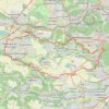 Itinéraire Bièvres - La Bernie, distance, dénivelé, altitude, carte, profil, trace GPS