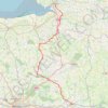 Itinéraire Voie 2ème DB : Avranches - Vitré, distance, dénivelé, altitude, carte, profil, trace GPS