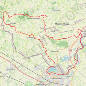 Itinéraire 2013-07-01T23:55:36Z, distance, dénivelé, altitude, carte, profil, trace GPS