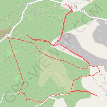 Itinéraire Le Thoronet, distance, dénivelé, altitude, carte, profil, trace GPS