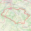 Itinéraire GRP-Layon-2019-2, distance, dénivelé, altitude, carte, profil, trace GPS