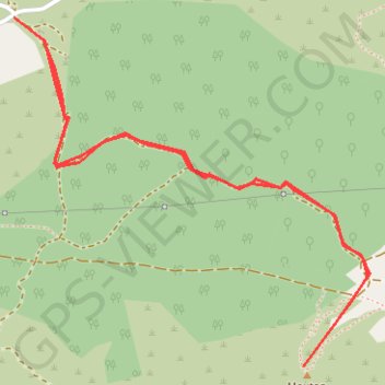 Itinéraire Mouton d'Anou, distance, dénivelé, altitude, carte, profil, trace GPS