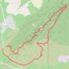 Itinéraire La Serre d'Oupia par Montpenery, distance, dénivelé, altitude, carte, profil, trace GPS