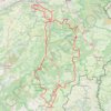 Itinéraire LBLC 2023 - 251km, distance, dénivelé, altitude, carte, profil, trace GPS