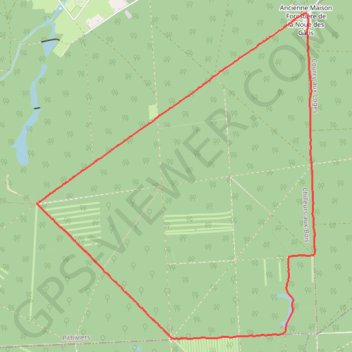 Itinéraire Étang de la vallée du Diable - Forêt d'Orléans, distance, dénivelé, altitude, carte, profil, trace GPS