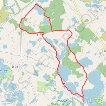 Itinéraire Blizous brenne, distance, dénivelé, altitude, carte, profil, trace GPS