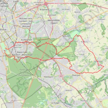 Itinéraire Strada Bianchi - Huldenburg, distance, dénivelé, altitude, carte, profil, trace GPS