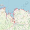 Itinéraire GR34 De Locquirec à Santec (Finistère) (2020), distance, dénivelé, altitude, carte, profil, trace GPS