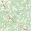 Itinéraire De La Ferté-Imbault à Montrieux-en-Sologne, distance, dénivelé, altitude, carte, profil, trace GPS