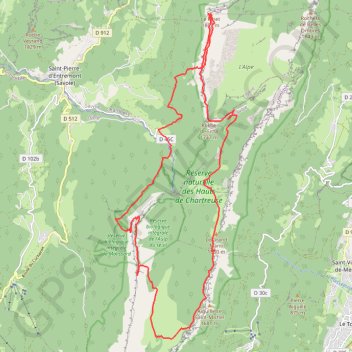 Itinéraire Cheminée de Fontanieu et Fouda Blanc, distance, dénivelé, altitude, carte, profil, trace GPS