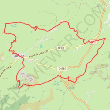 Itinéraire Entremont et Limon, distance, dénivelé, altitude, carte, profil, trace GPS