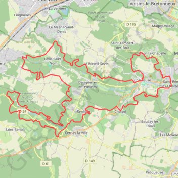 Itinéraire La Jean Racine, distance, dénivelé, altitude, carte, profil, trace GPS