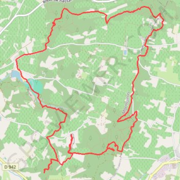 Itinéraire Les Ocres de Mormoiron, distance, dénivelé, altitude, carte, profil, trace GPS