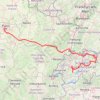 Itinéraire 2025-10-24 Beeline Suisse 2 bis, distance, dénivelé, altitude, carte, profil, trace GPS