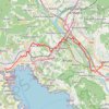 Itinéraire De Sarzana à La Spezia, distance, dénivelé, altitude, carte, profil, trace GPS