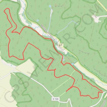 Itinéraire Balcons de suzon, distance, dénivelé, altitude, carte, profil, trace GPS