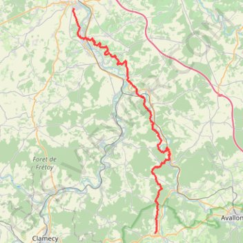Itinéraire 26-AVR-15 16:42:55, distance, dénivelé, altitude, carte, profil, trace GPS