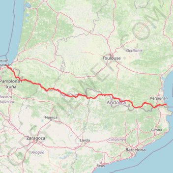 Itinéraire HRP2019, distance, dénivelé, altitude, carte, profil, trace GPS