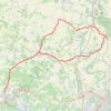 Itinéraire Jarnac et retour, distance, dénivelé, altitude, carte, profil, trace GPS