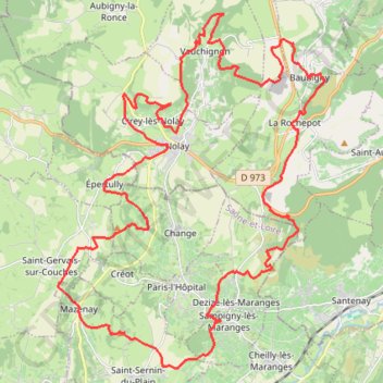 Itinéraire Circuit Jean-Marc Boivin, distance, dénivelé, altitude, carte, profil, trace GPS