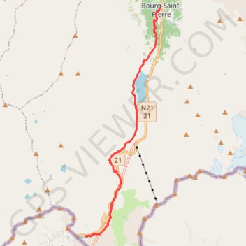 Itinéraire vfsv11-da-bourg-saint-pierre-al-colle-del-gran-san, distance, dénivelé, altitude, carte, profil, trace GPS